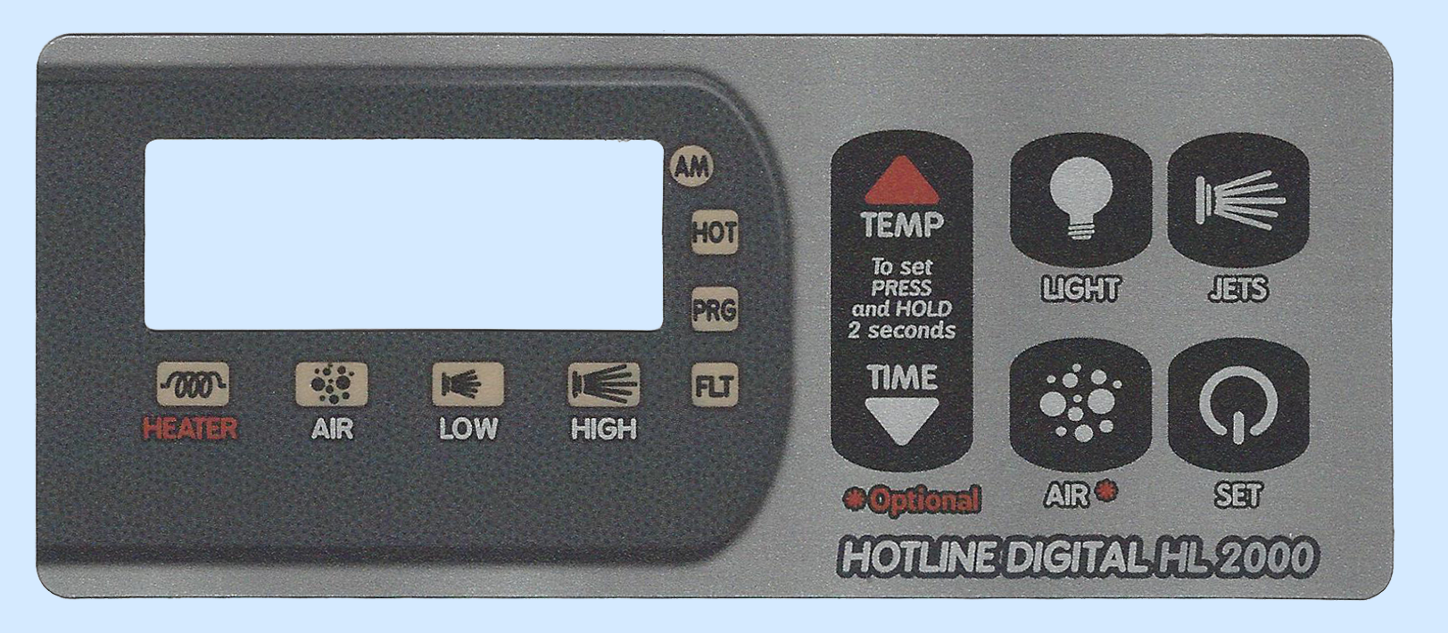 HL2000 Digital Spa Side Control